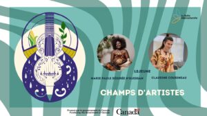 Rencontre entre Cousineau et Adjoua Art’s dans le cadre du projet champs d'artiste